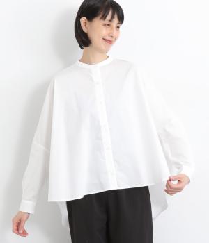 バックギャザーワイドシャツ