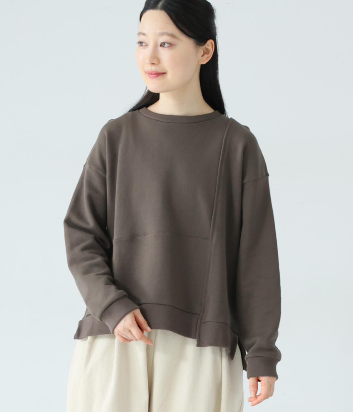 ヴィンテージ裏毛スウェッティングヴィンテージフレンチテリープルオーバー(チャコール-F)