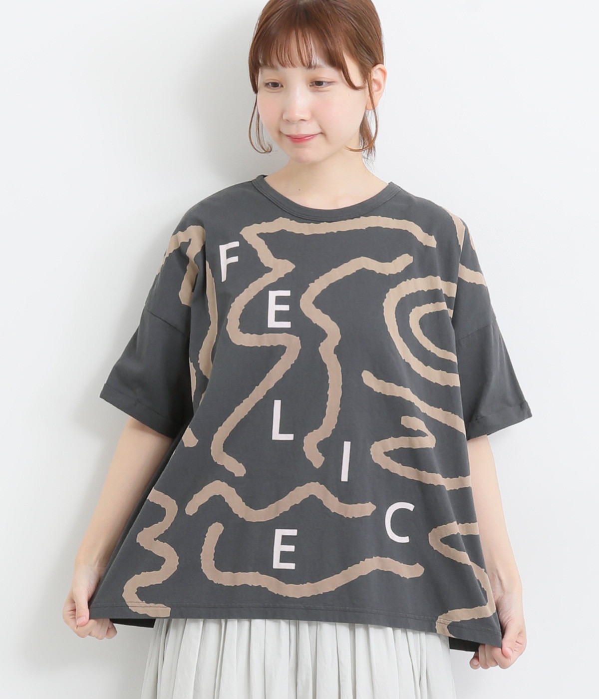 プリントTシャツ FELICE