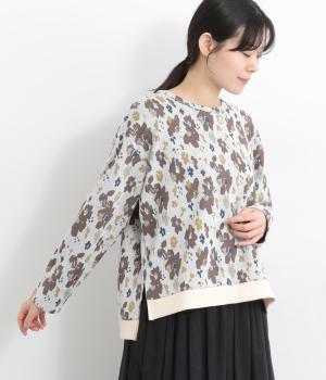 フラワージャカードプルオーバー