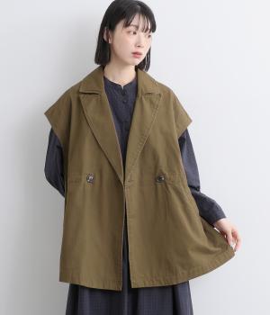 ツイルダブルテーラーフレンチベスト