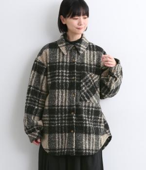 チェックリングウールCPOジャケット