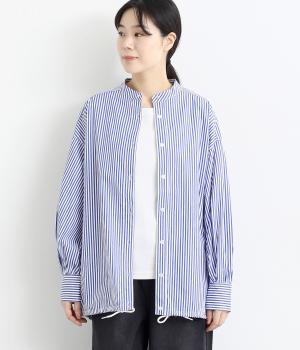 裾スピンドルシャツチュニック