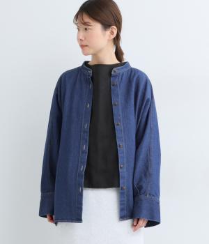 デニムコクーンドルマンチュニック