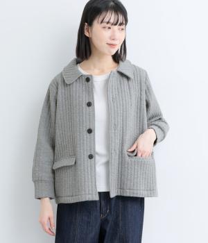 キルティング天竺ジャケット