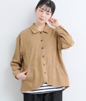 コーデュロイジャケット(ベージュ-F)