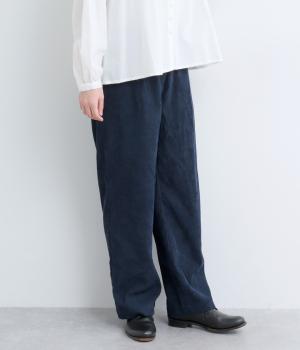 コーデュロイワイドパンツ(ネイビー-F)