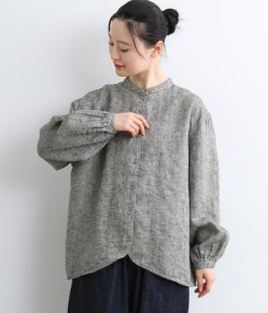 リネン起毛シャツジャケット