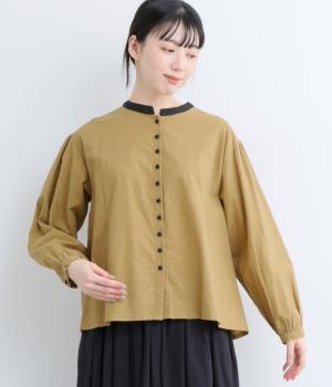 起毛クレリックシャツ