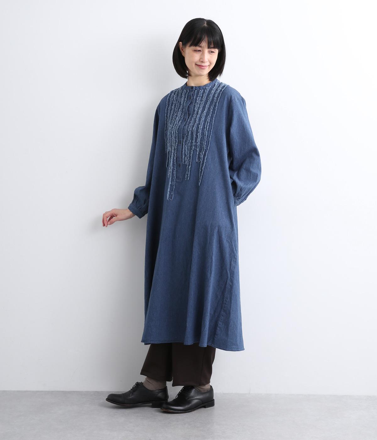 デニムフリンジワンピース（fu_dueka::）の商品詳細