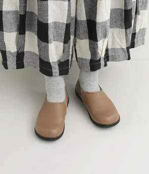 サイドゴムスリッポン(カーキ-230)