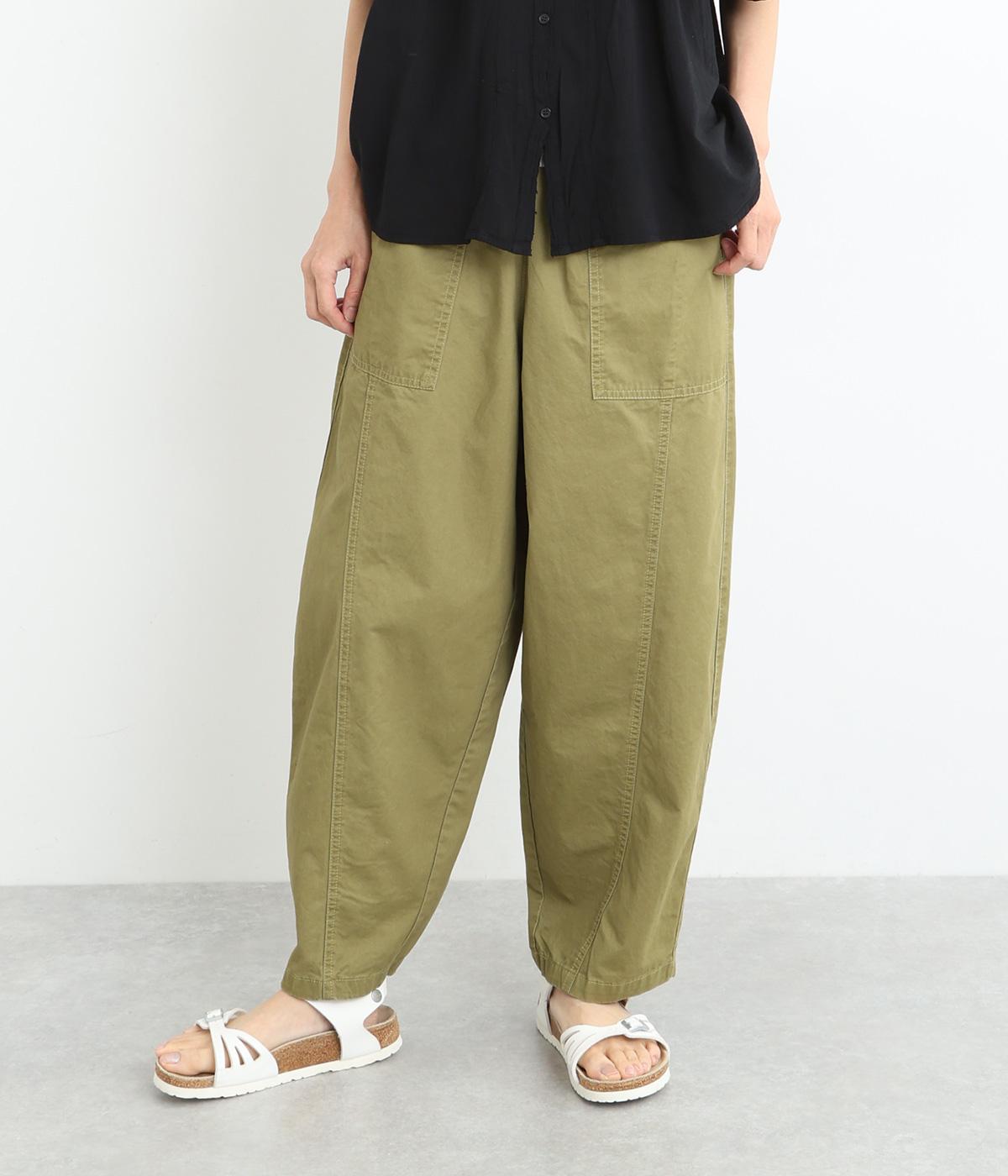 mal.購入　カーキコクーンパンツ ダブルガーゼコクーンパンツ 『着心地のいい服』通販ショップ
