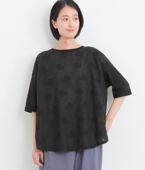 Mewl フルレット刺繍パフスリーブBL Mewl フルレット刺繍パフスリーブBL