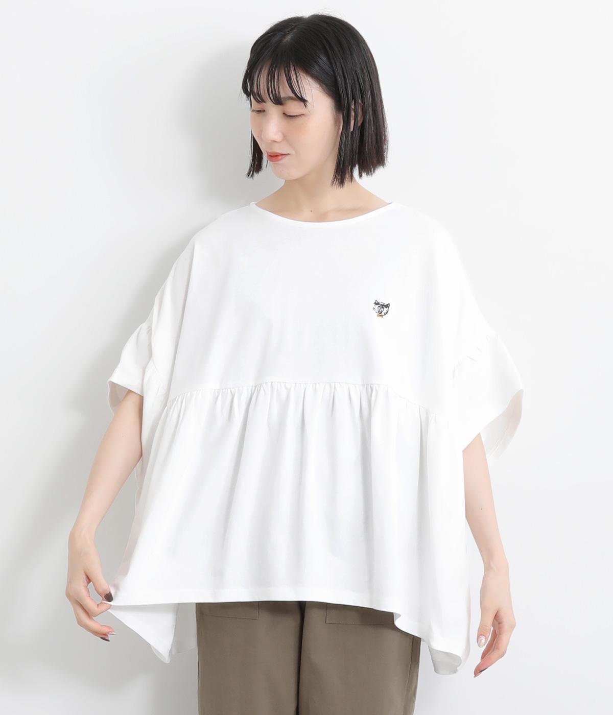 NEWプリントアソート刺繍プルオーバー(ホワイト-ONESIZE)