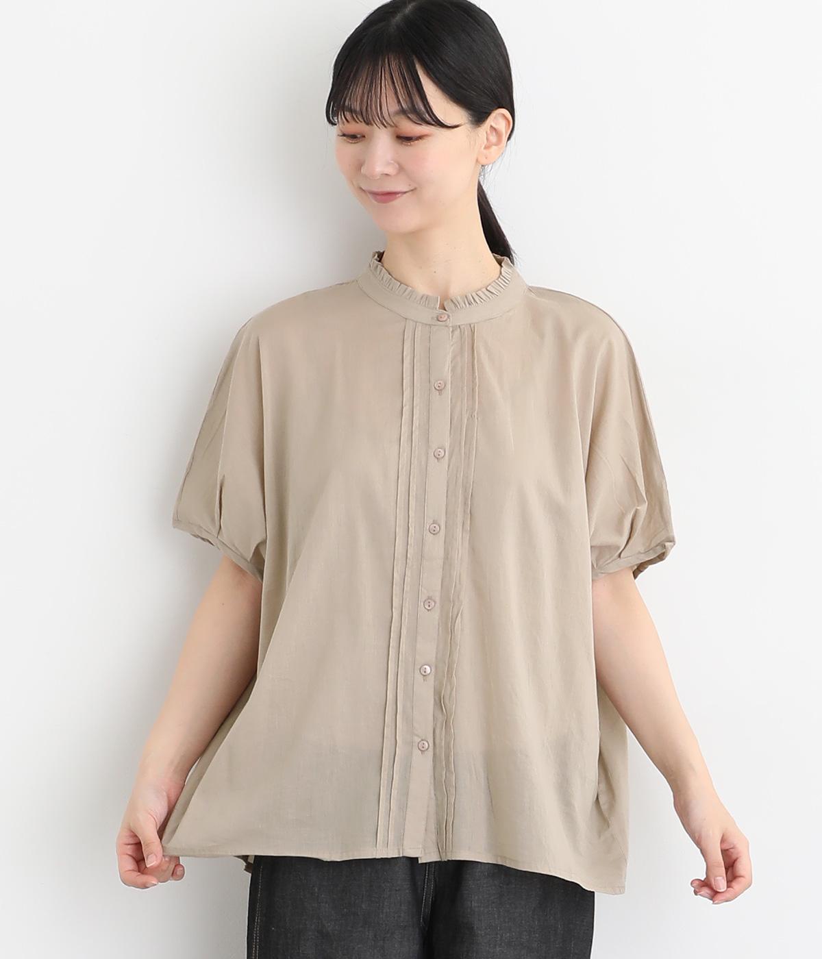 TUTIE. tomomiさんコラボ リネンエアーウォッシュフリルブラウス