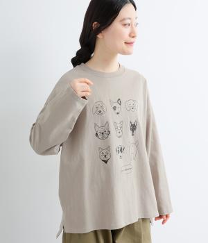 天竺プリントわんだふるTシャツ