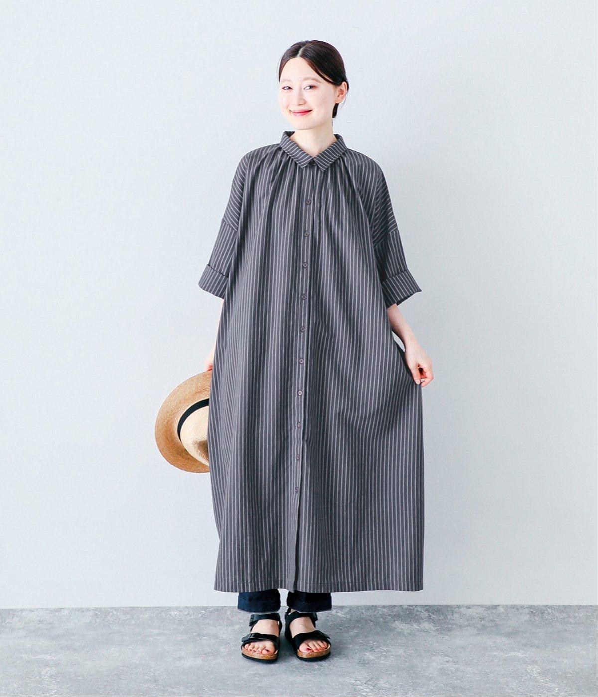 リネンライクシャツワンピース（LUPILIEN）の商品詳細