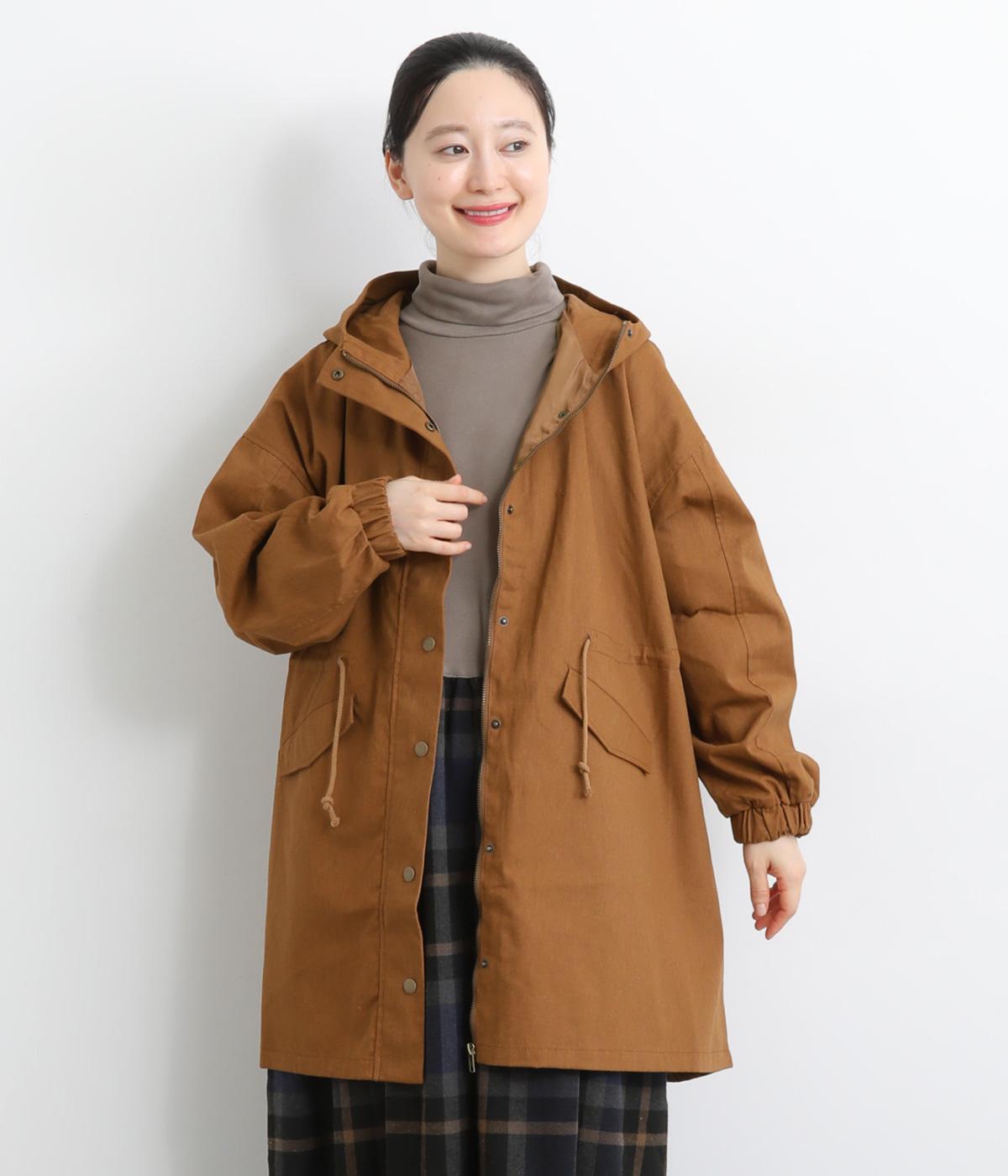 monitaly モッズコート ブラウン monitaly モッズコート ブラウン