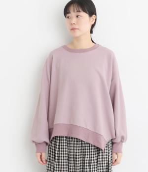 ポコポコ無地変形プルオーバー