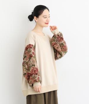 袖ギャザープルオーバー