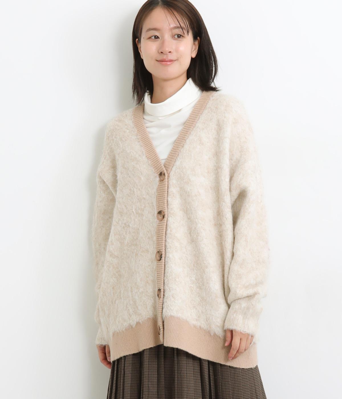 ファーニットふわふわニットカーディガン（LUPILIEN）の商品詳細