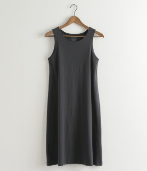 コットン天竺ノースリーブワンピース