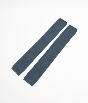 ノルマンディーリネンアームカバー(ネイビー-ONESIZE)