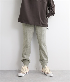 接結カットソーパンツ(グレー-M)