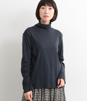 コットンフライスタートルネック