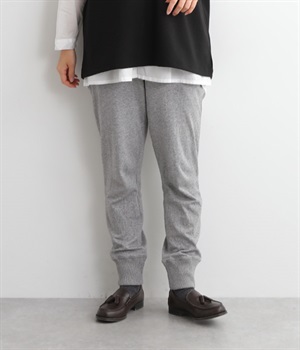 接結カットソーパンツ(グレー-L)