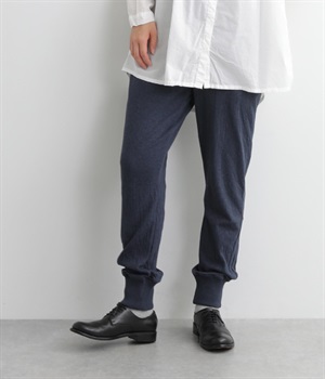 接結カットソーパンツ(ネイビー-L)