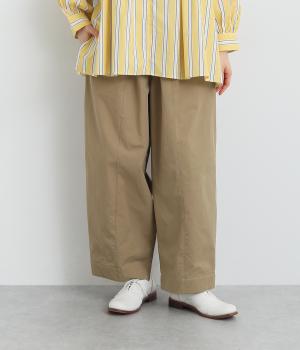 ペーパーライクコットンパンツ