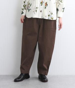 丈が選べるコットンデニムベイカーパンツ