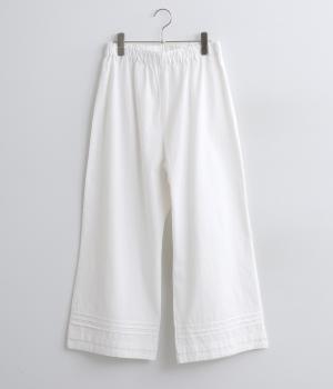 コットン裏微起毛ペチパンツ(ホワイト-F)