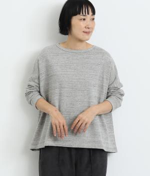 コットンヴィンテージウラケワイドプルオーバー(グレー-F)
