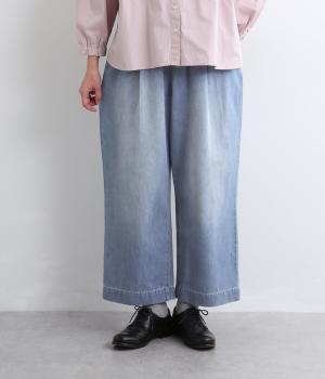 コットンデニムパンツ