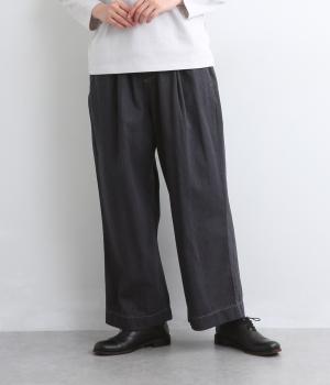 コットンデニムパンツ(ネイビー-F)