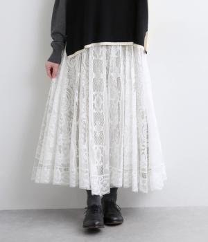 ホールガーメントレースボリュームスカート