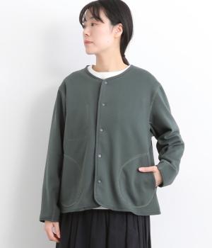 ベロア裏毛パイピングジャケット