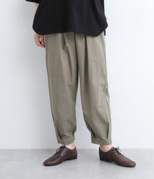 コットンタックパンツ