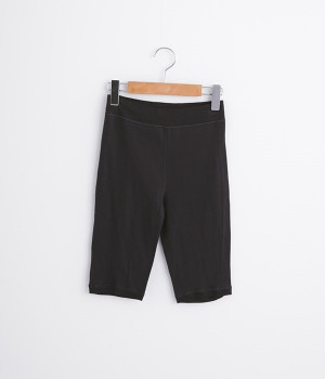 シンプルシリーズ　5分丈ボトムインナー(インディゴ-M)