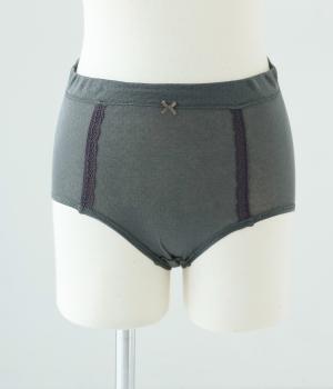 ファッションシリーズ　深はきショーツ(ディムグレー-L)