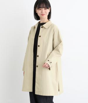 コットンナイロンツイルストレッチコート2(エクリュ-F)