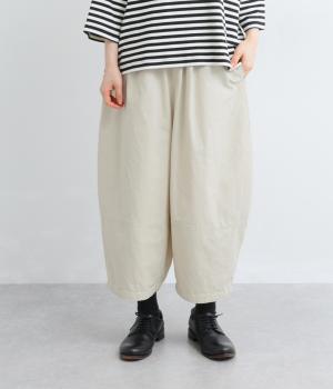コットンライトドビークロスパンツ(アイボリー-F)