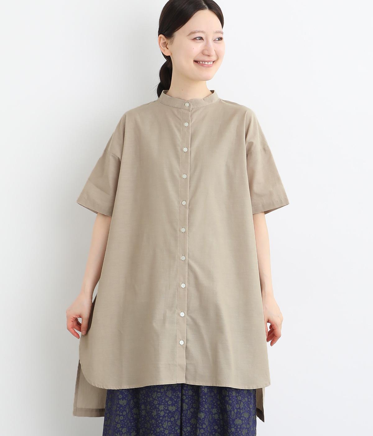 ヨーガンレール コットンシャンブレーチュニックブラウス