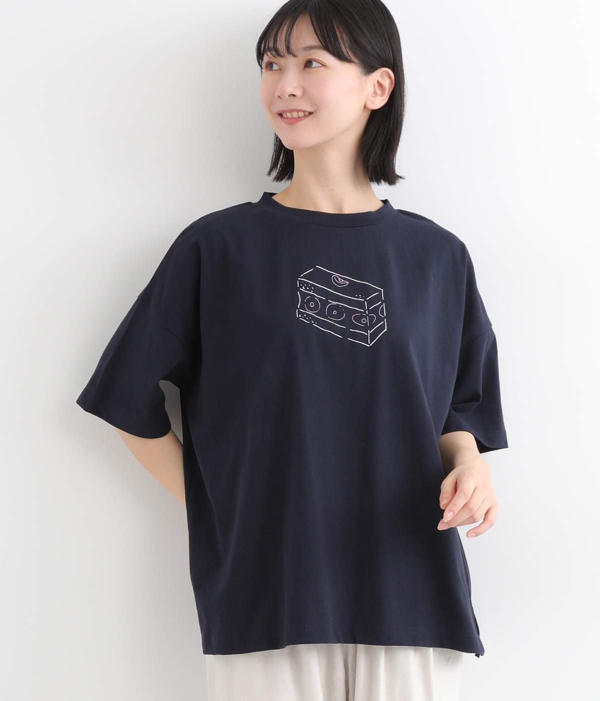 空紡糸天竺 プリントワイドTシャツ（SUN VALLEY）の商品詳細
