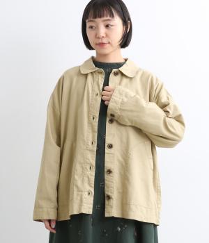 コットン綾織日本製品染　ビックポケットジャケット