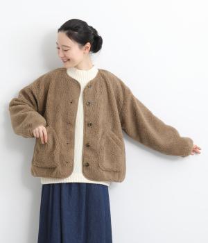 ムートンボアコート