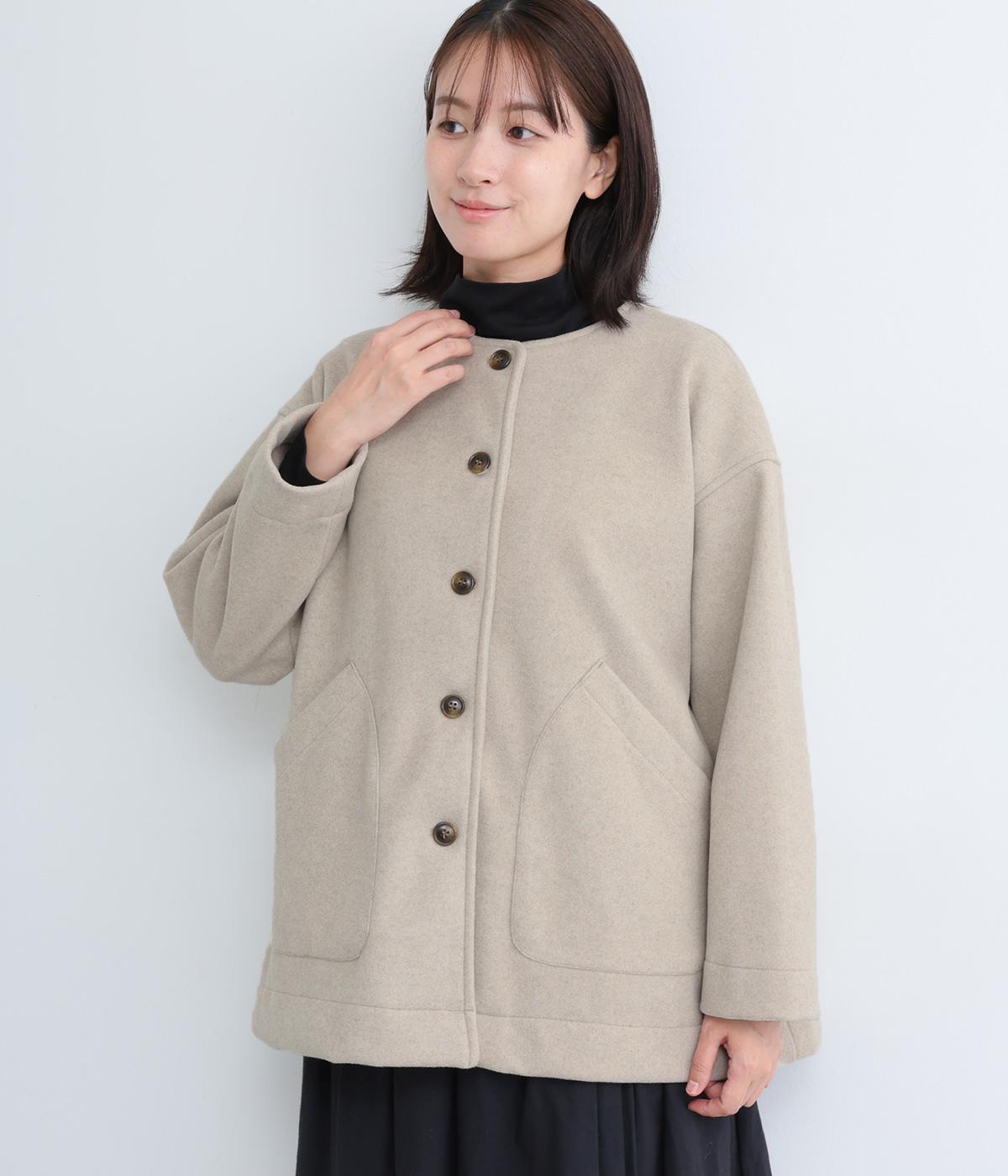 ウール混ダブルフェイスビックポケットコート（SUN VALLEY）の商品詳細
