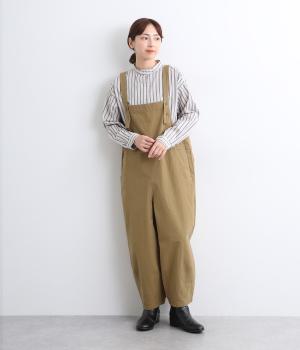 コットンドビークロス　サロペットパンツ